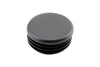 1 1/8&quot; Black Plastic Plugs for Round Tubing Package of 4 by Caplugs