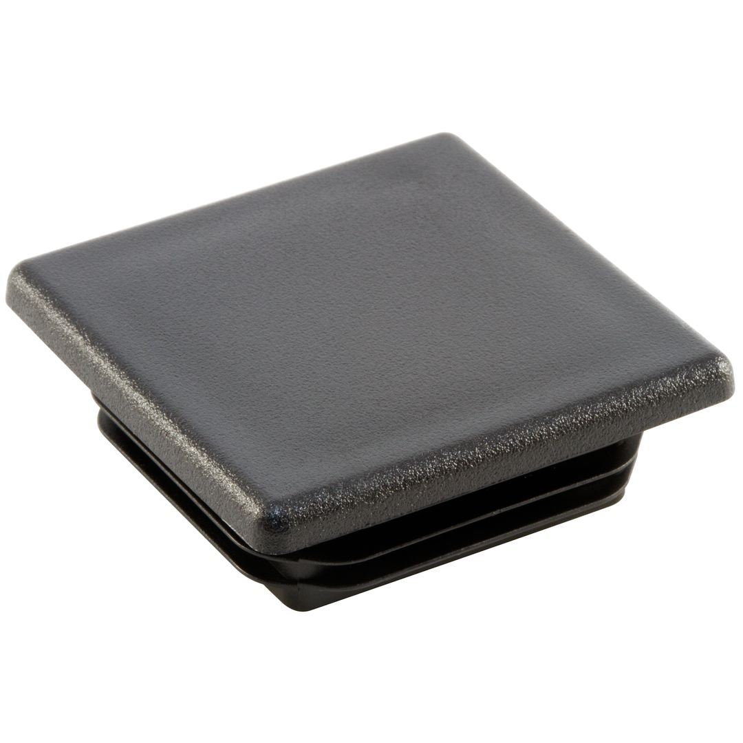 2" White Plastic Plugs for Square Tubing by Top Secret PDR Package of (4)