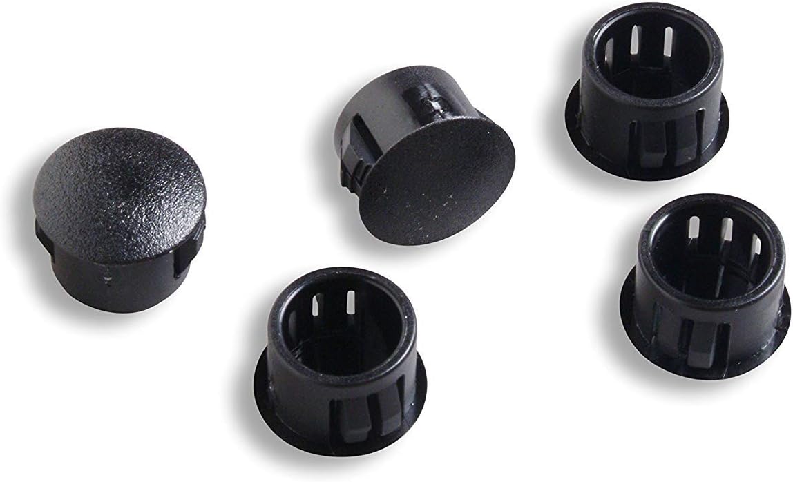 Top Secret PDR 1 3/4&quot; or 1.75&quot; Domed Head Hole Plugs (10) Plugs ][ 1.75 ID Hole Knockout Locking Plugs for Electric Panels and Boxes