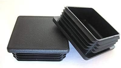 Caplugs 99395089 Plastic Plug for Square Tubing. SQR-2-10-14, PE-LD, to fit Square Tube Size OD2.000" Wall Thickness 10-14 Ga. (.134-.083)", Black (Pack of 20)
