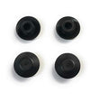 BPF-1/4&quot; 0.25 inch Flush Mount Black Plastic Body and Sheet Metal Hole Plugs PDR Paintless Dent Repair (50)