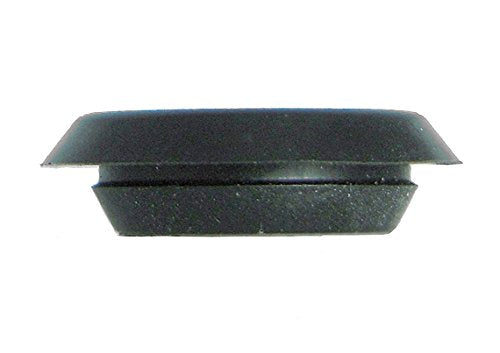 1 3/4&quot; 1.75 inch Flush Mount Black Plastic Body and Sheet Metal Hole Plug Qty (1)
