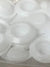 (50) White 1/2"or .500" Recesses head plug with 3/4" head 50 count fits 1/2" hole Pdr Plug Caplugs DP1/2" TOP SECRET PDR White (50)