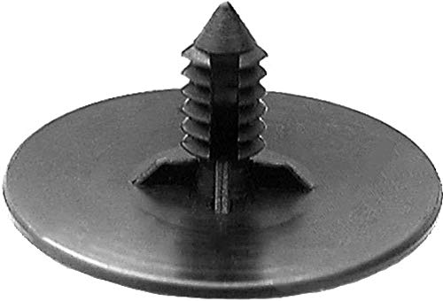 25 Hood Insulation Retainers Black Nylon Compatible with GM 20064875