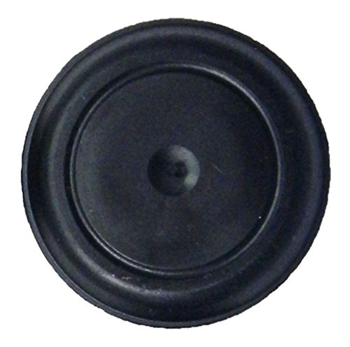 (Pack of 10) 1" - (1.00 inch) Black Rubber Plugs || for Flush Mount Body and Sheet Metal Holes. Ergonomic Button Plugs with Flush-Type Heads || Made in USA by CAPLUGS | Fits 1" Hole Diameter