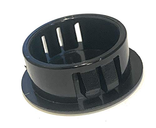 Top Secret PDR 1" or 25mm Domed Head Black Hole Plug Head Diameter 1 3/16" or 1.1875"