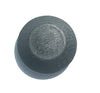 1/2 0.5 inch Flush Mount Black Plastic Body and Sheet Metal Hole Plug Qty 25 by Caplugs