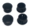 TOP SECRET PDR 1/2&quot; Domed Head 1/2&quot; ID Hole Locking Plugs for Panels - Nylon Plastic 0.5 Inch ID Round 9/16&quot; Head Dia - for Panel Thickness .016&quot; - .125&quot; | Body and Sheet Metal Hole Plug
