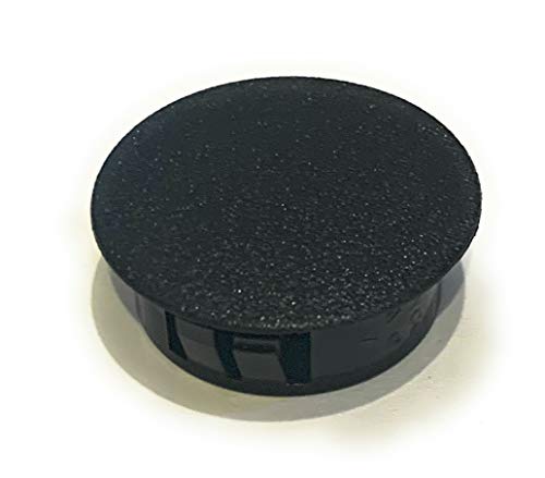Top Secret PDR 1" or 25mm Domed Head Black Hole Plug Head Diameter 1 3/16" or 1.1875"