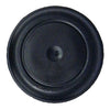 (Pack of 10) 1-1/4&quot; 1.25 inch - Flush Mount Black Plastic Body and Sheet Metal Hole Plugs