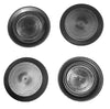 Durable, Ergonomic LDPE Plastic Button Plugs with flush-type heads - Universal Replacement Floor Plugs | Fit Jeep CJ5 CJ7 Scrambler CJ8 Wrangler YJ Cherokee XJ