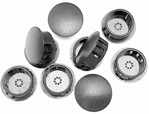 MBPF-3/4" 0.75 inch Locking Black Plastic Body and Sheet Metal Hole Plug Qty 50 PDR Paintless Dent Repair